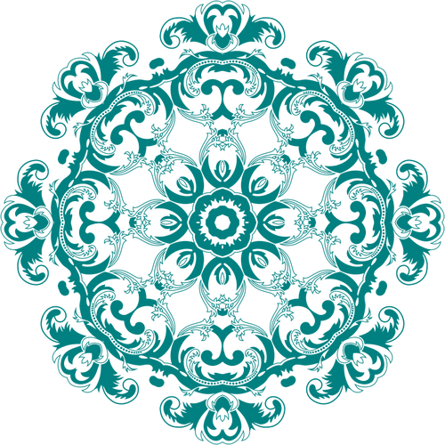 Vintage green pattern