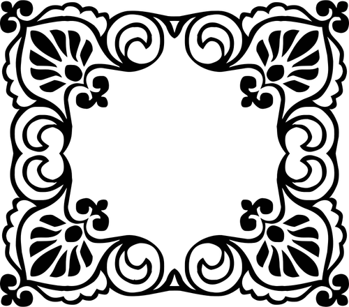 صورة ظلية إطار خمر