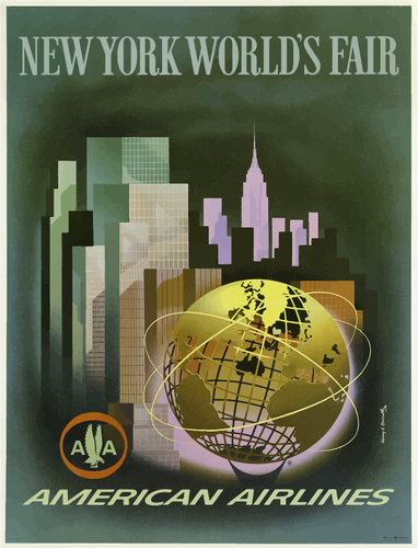 New York World Fair poster