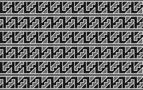 Gray geometrical pattern