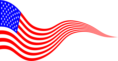 Amerikanische Flagge banner