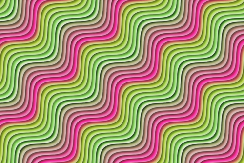 Wavy background in pink and green