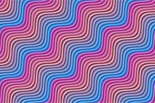 Wavy background in blue and pink