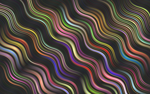 Linii colorate vector imagine