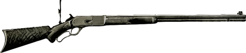 Rifle do alvo de Winchester