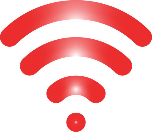 Rosso segnale wireless