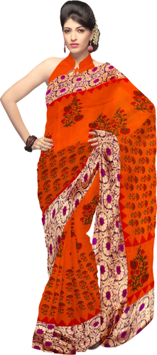 Mädchen in sari