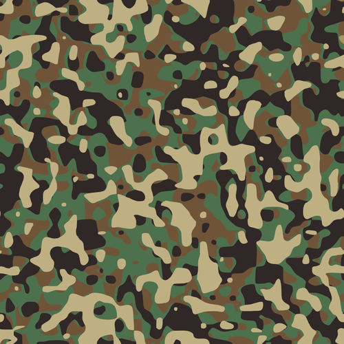Image de vecteur pour le motif camouflage