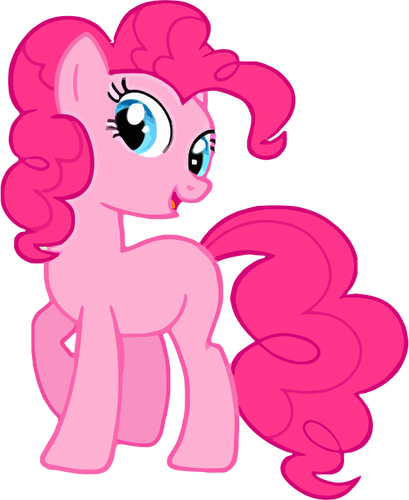 Розовый пони