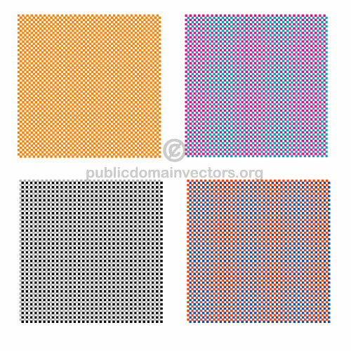Checkered patterns