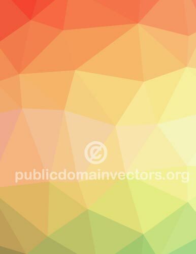 Patrón triangular vector colorido