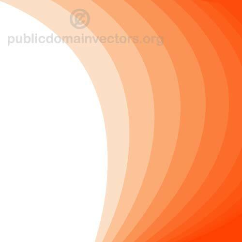 Vektorisivun asettelu oranssilla värillä