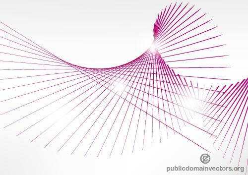 Фиолетовые линии векторной графики