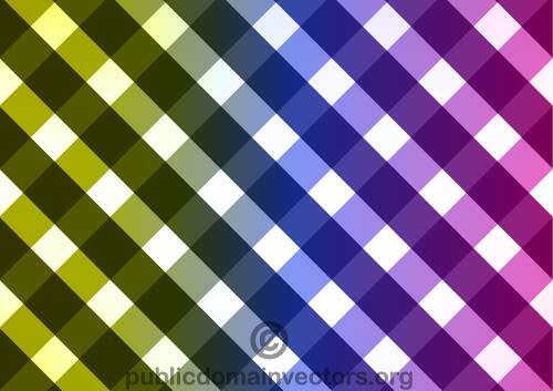 Colorful crisscross pattern vector