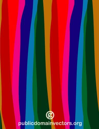 Ilustración vectorial con rayas de colores