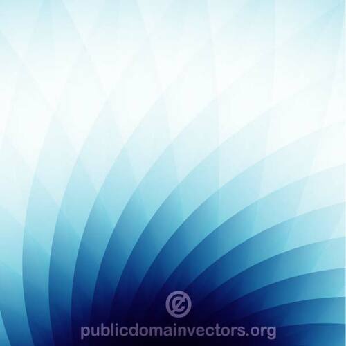Bright blue abstract graphics