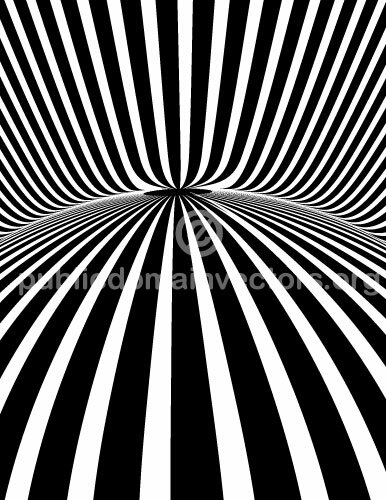 Twisted stripes vector graphics