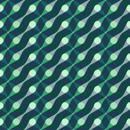緑の抽象的なシームレス パターン