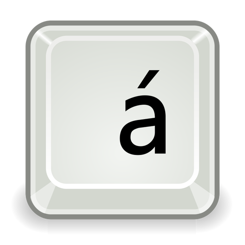 Grafika wektorowa klucz komputera