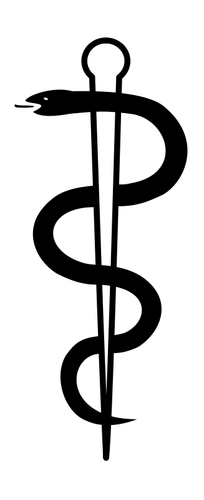 Aesculab teken vector illustratie