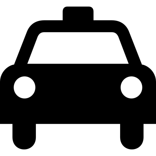 Знак такси АЙГА векторное изображение