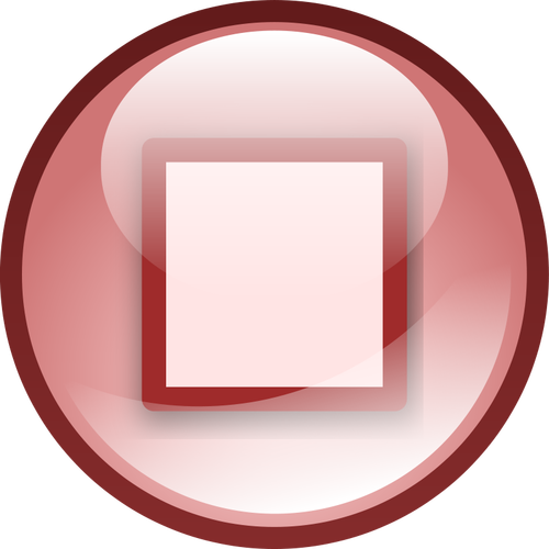 गुलाबी ऑडियो बटन वेक्टर छवि