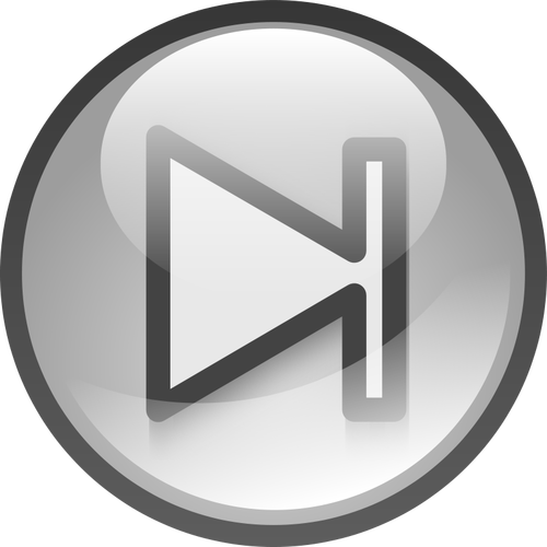 Аудио кнопку Векторная иллюстрация
