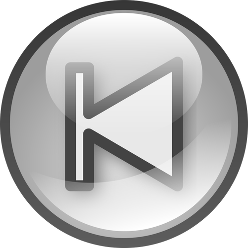 Lila audio-knappen vektorritning