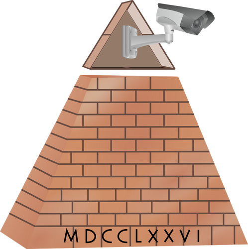 Pyramide de caméra All-Seeing Eye