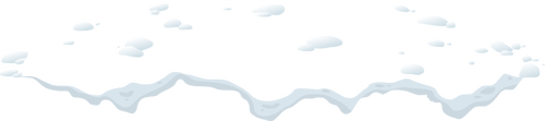 Sneeuw plaat vector afbeelding