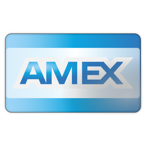 American Express -kortin vektori