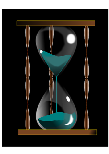 Timeglass vector illustrasjon