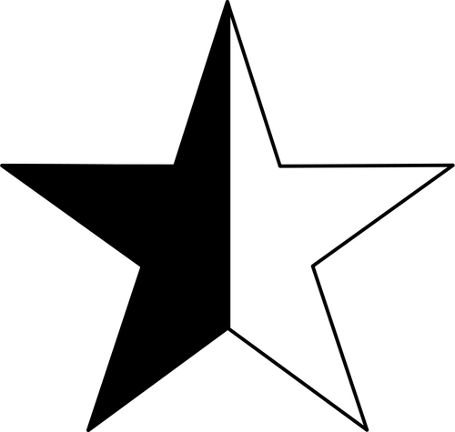 Vektor ClipArt av anarko-pacifism symbol
