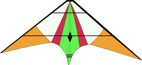 Image vectorielle de cerf-volant