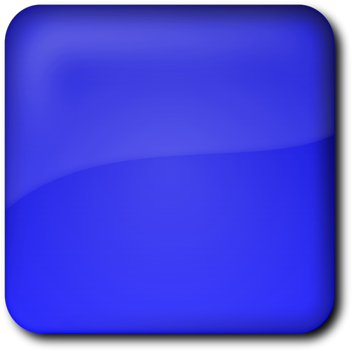 Dessin du bouton bleu ordinateur vectoriel