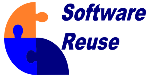 Software reutilización signo vector illustration