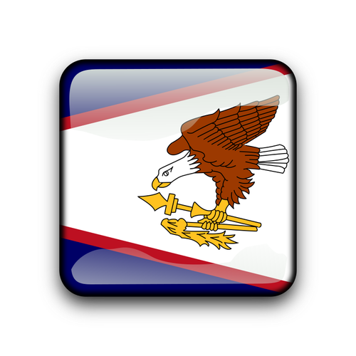 अमेरिकन समोआ झंडा बटन