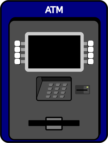 ATM vecteur illustratiion