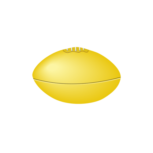 Australan pravidla fotbalový míč vektorový obrázek