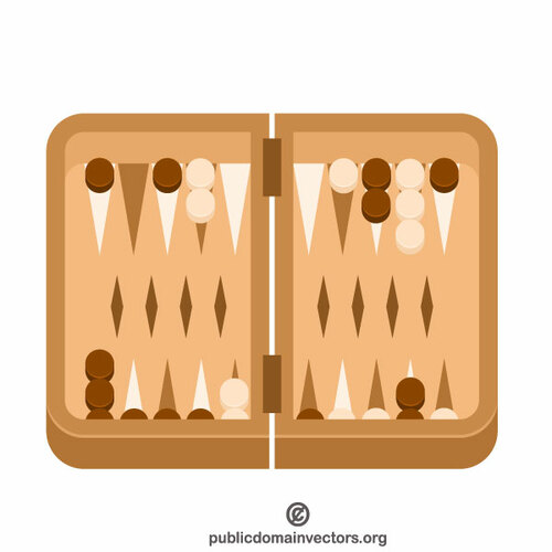 Backgammon peli