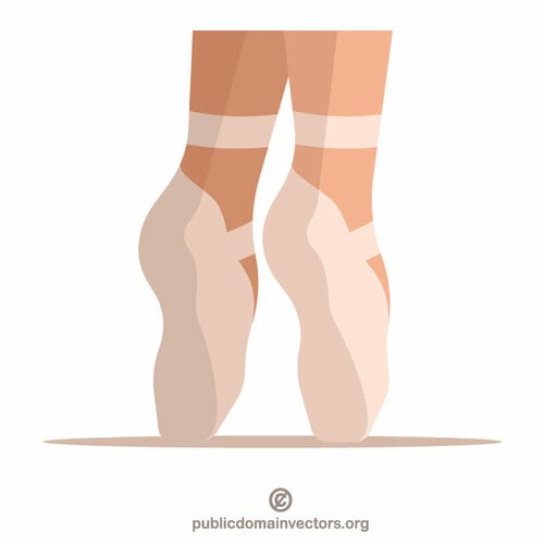 Bale dansçısının bacakları