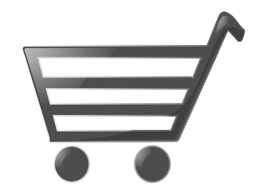 Shopping cart vettoriale disegno