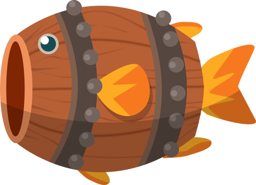 Imagem de peixe de barril