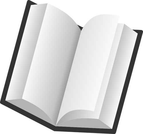 Lutande open book-ikonen
