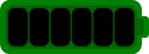 Grønt batteri bilde