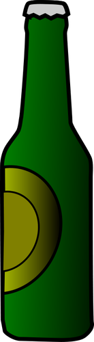 Bier fles vectorillustratie