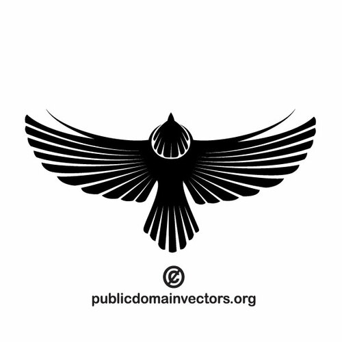 Grafică de logo-ul pasăre