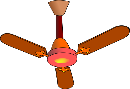 Illustrazione vettoriale del ventilatore