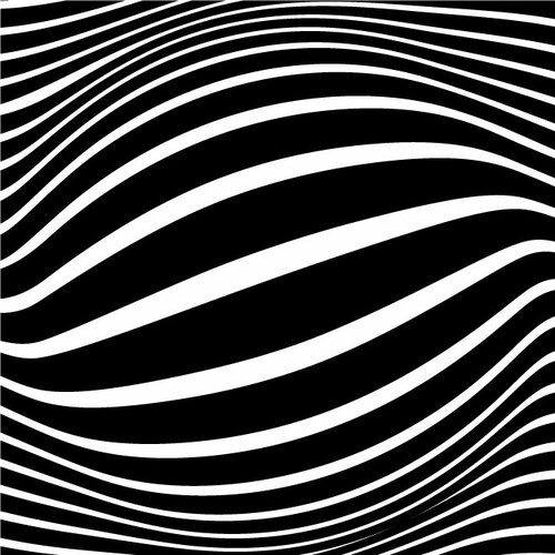 Black and white pattern graphics
