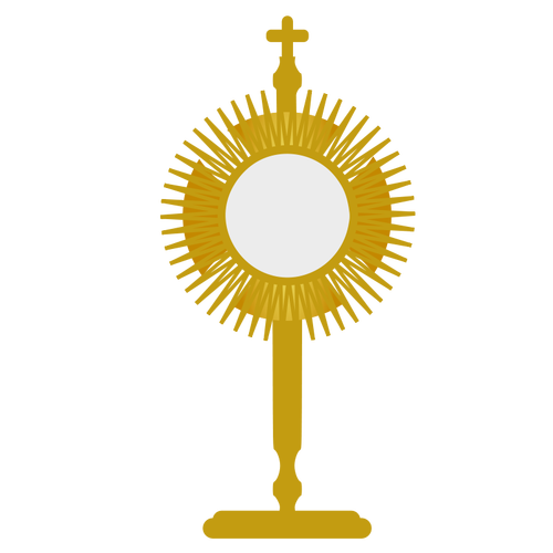 Ilustraţia vectorială Preasfântul Sacrament